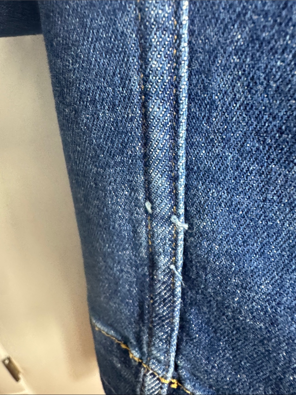 NWT SPANX Wide Leg Jeans Authentic Blue Size 3X Tall - Picture 6 of 14